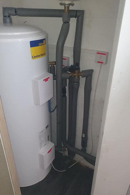 Central heating water tank install | Stoke on Trent