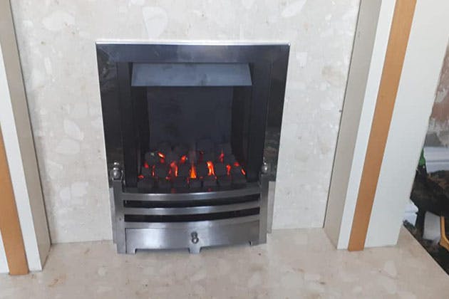 Gas fire installation | Stoke on Trent
